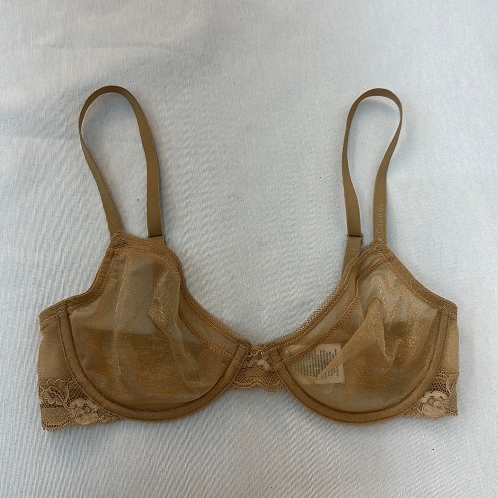 Calvin Klein Sheer Nude Size 32C
